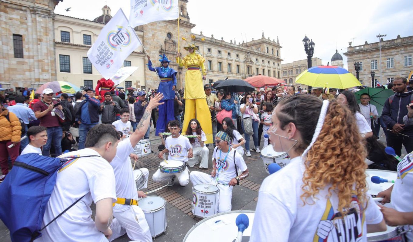Plaza de Bolívar 9 de abril