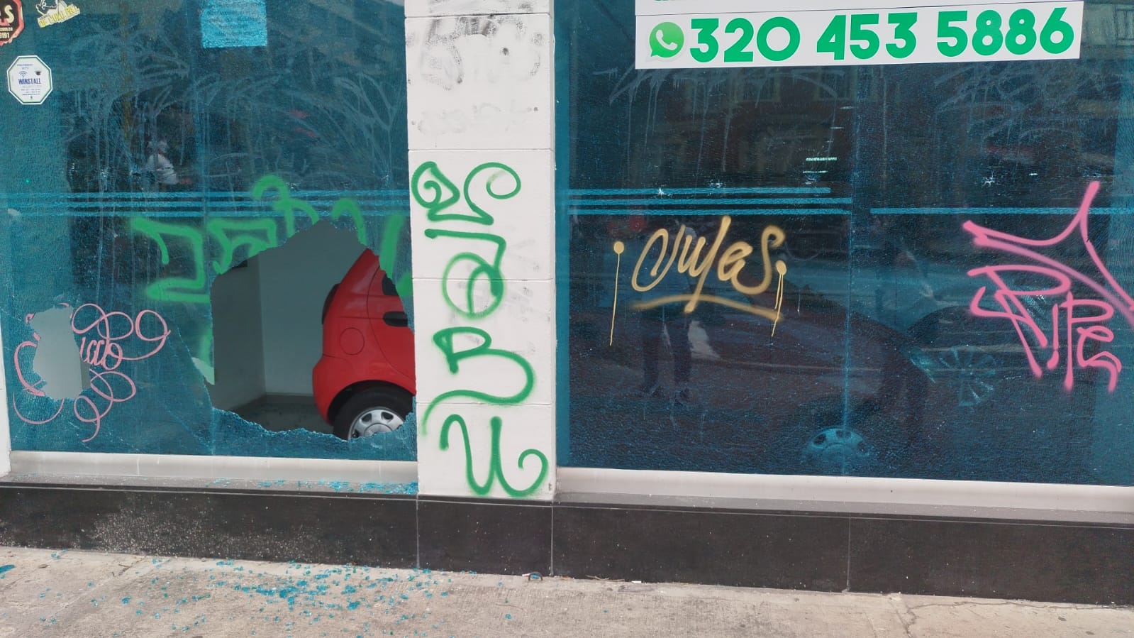 vandalismo movilizaciones