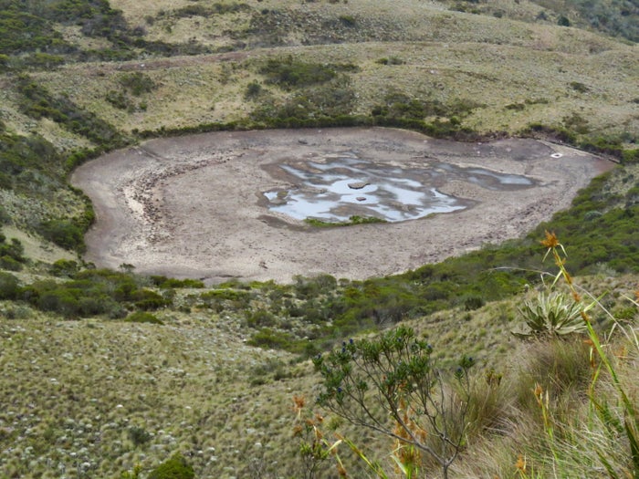 Sequías en paramos de Boyacá