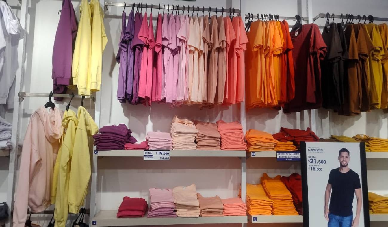 Camisetas desde $7.900 en Bogotá