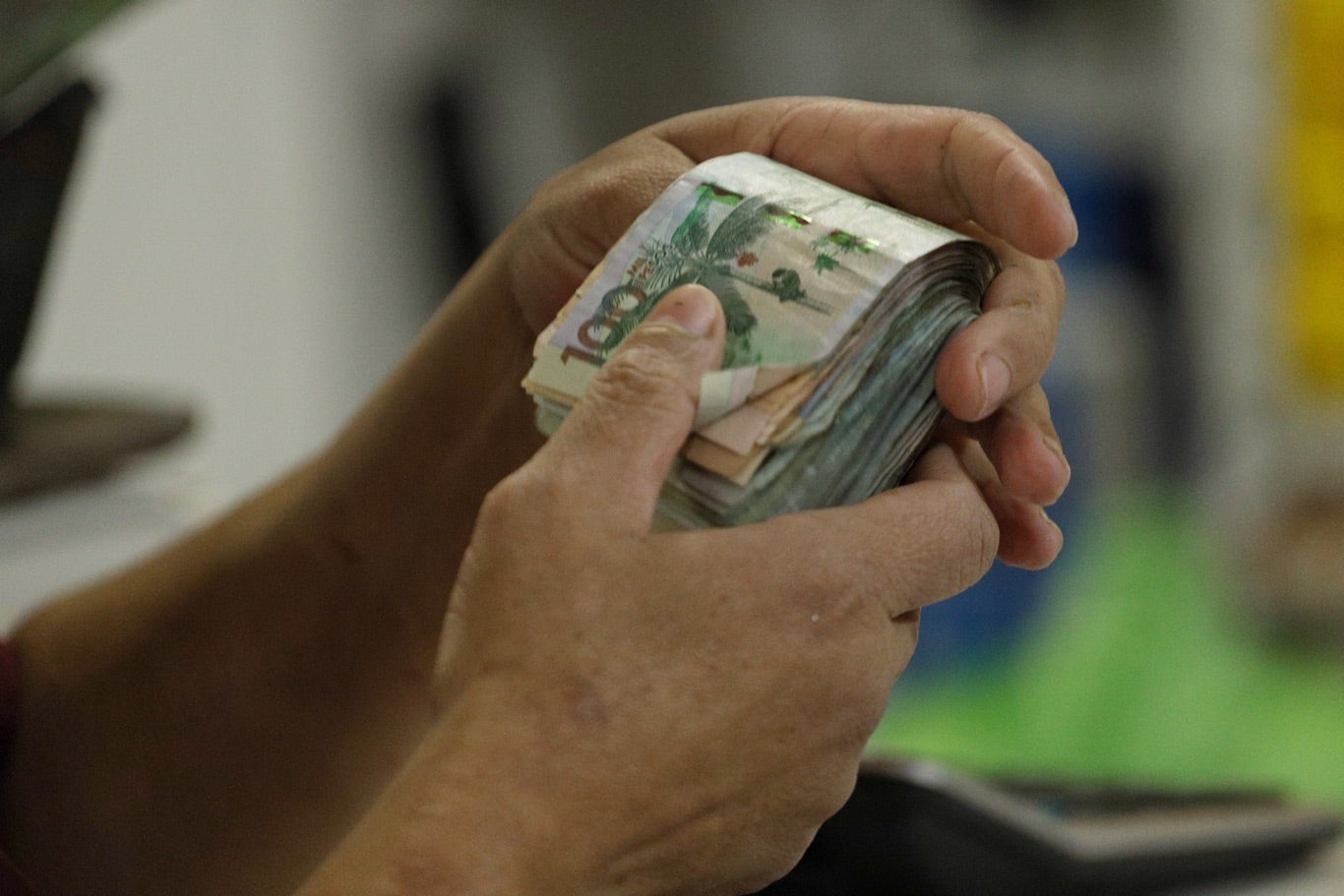 Billetes en ciudadanos