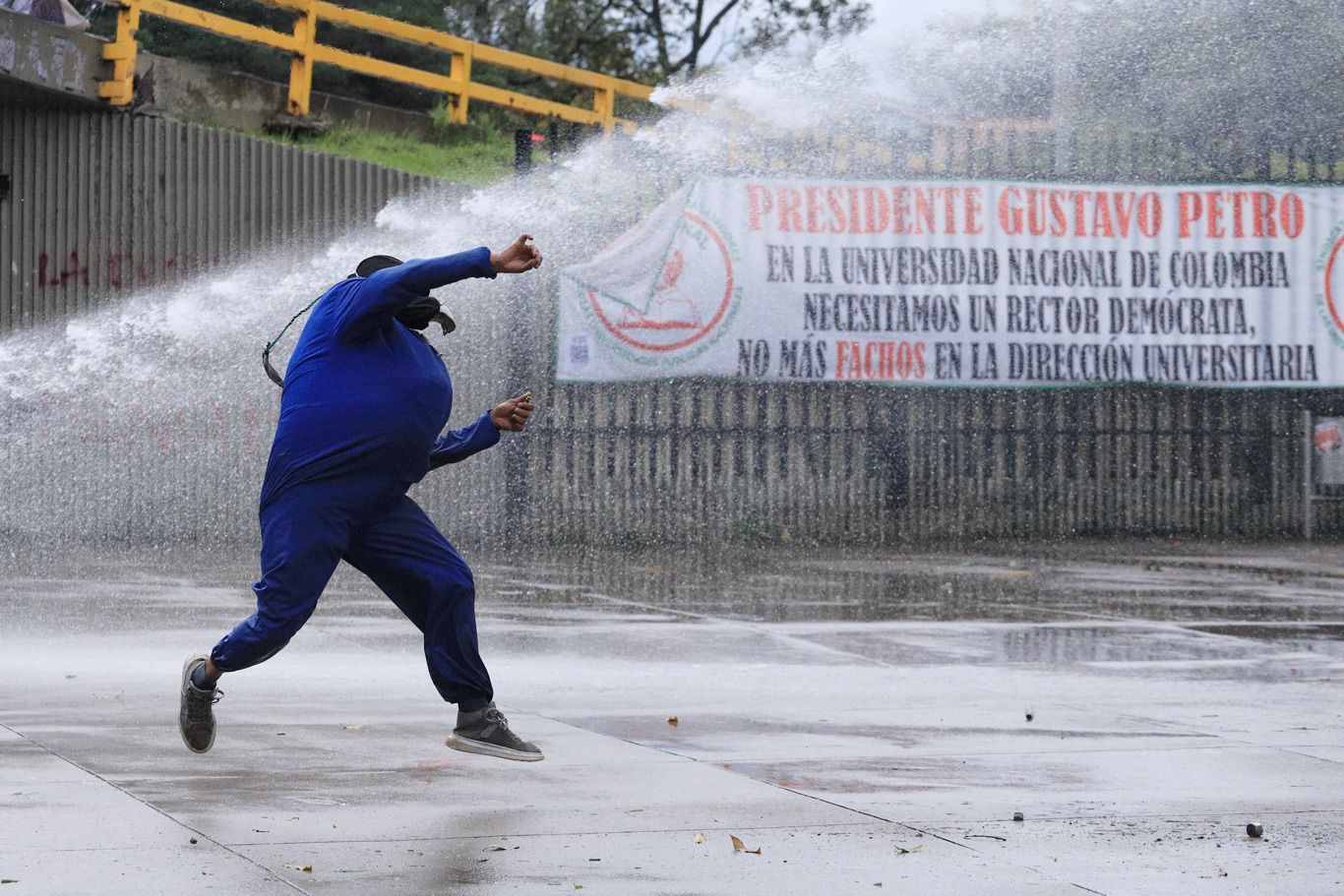 Disturbios en la Universidad Nacional