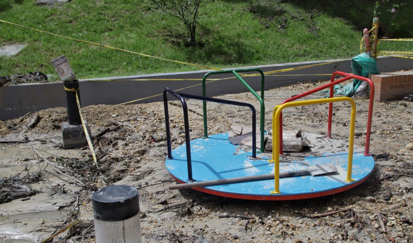 Usaquén en grave peligro por ruptura de tubo madre