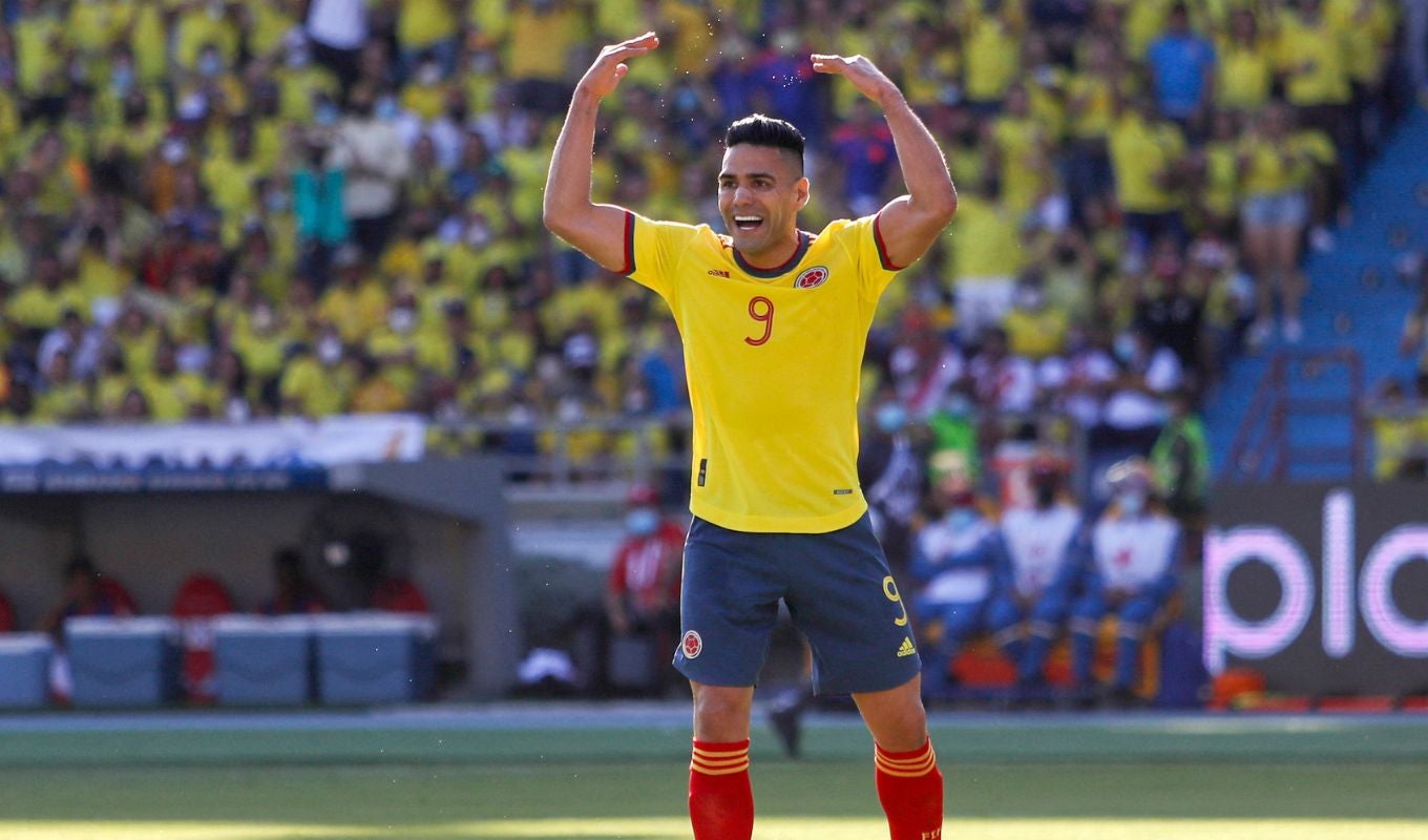 Falcao con la selección Colombia