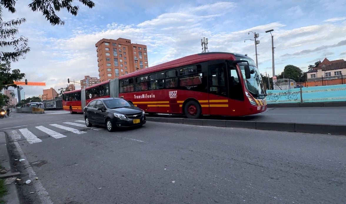 Troncal de Transmilenio de la Avenida Caracas con calle 45 | Bogotá | Junio 2024