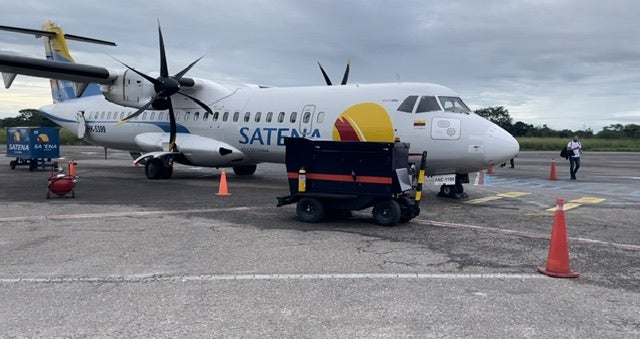 Vuelo Satena Bogotá - Villavicencio