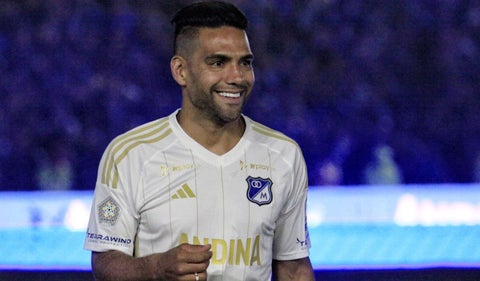 Gol histórico: Falcao marca su primer tanto con la camiseta 'Embajadora'
