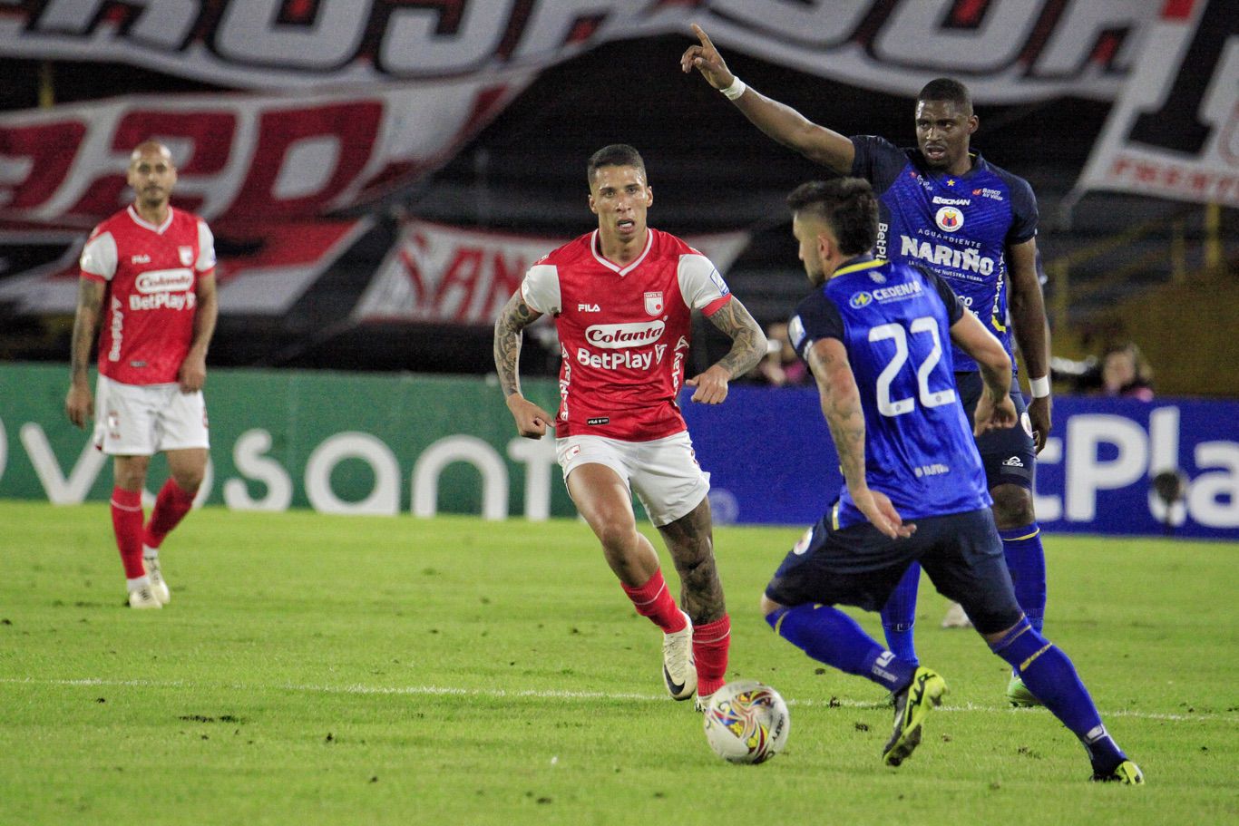 Santa Fe vs Pasto - Liga Betplay 2024-2