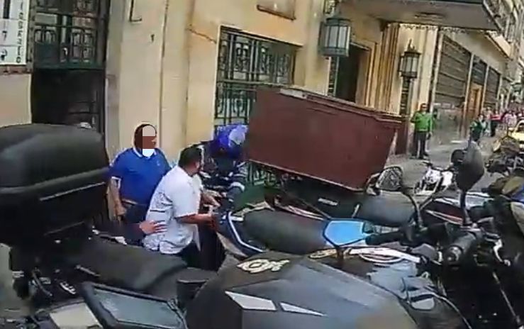 Altercado entre agente de tránsito y ciudadano l Bogotá l Jul 2024