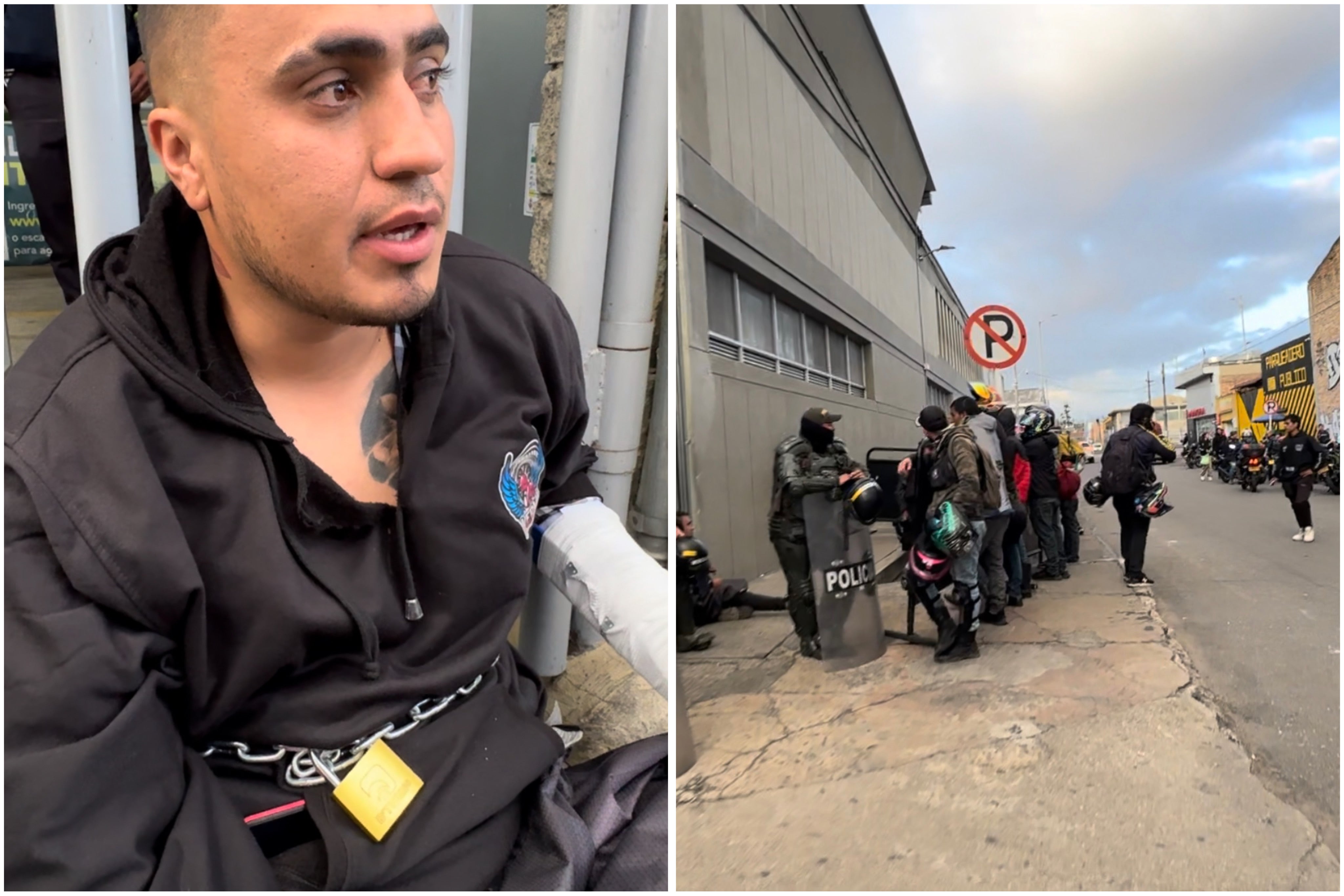 Protestas en la secretaría de Movilidad | Bogotá