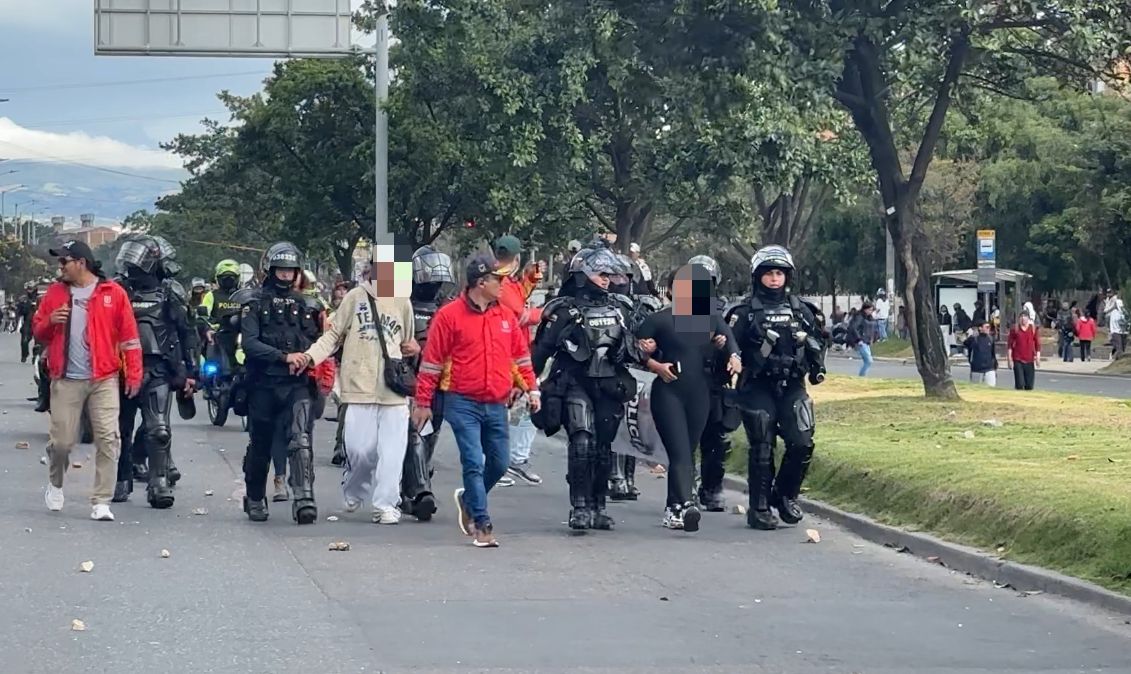 Universidades armaron la pelotera: Movilidad en Bogotá colapsada