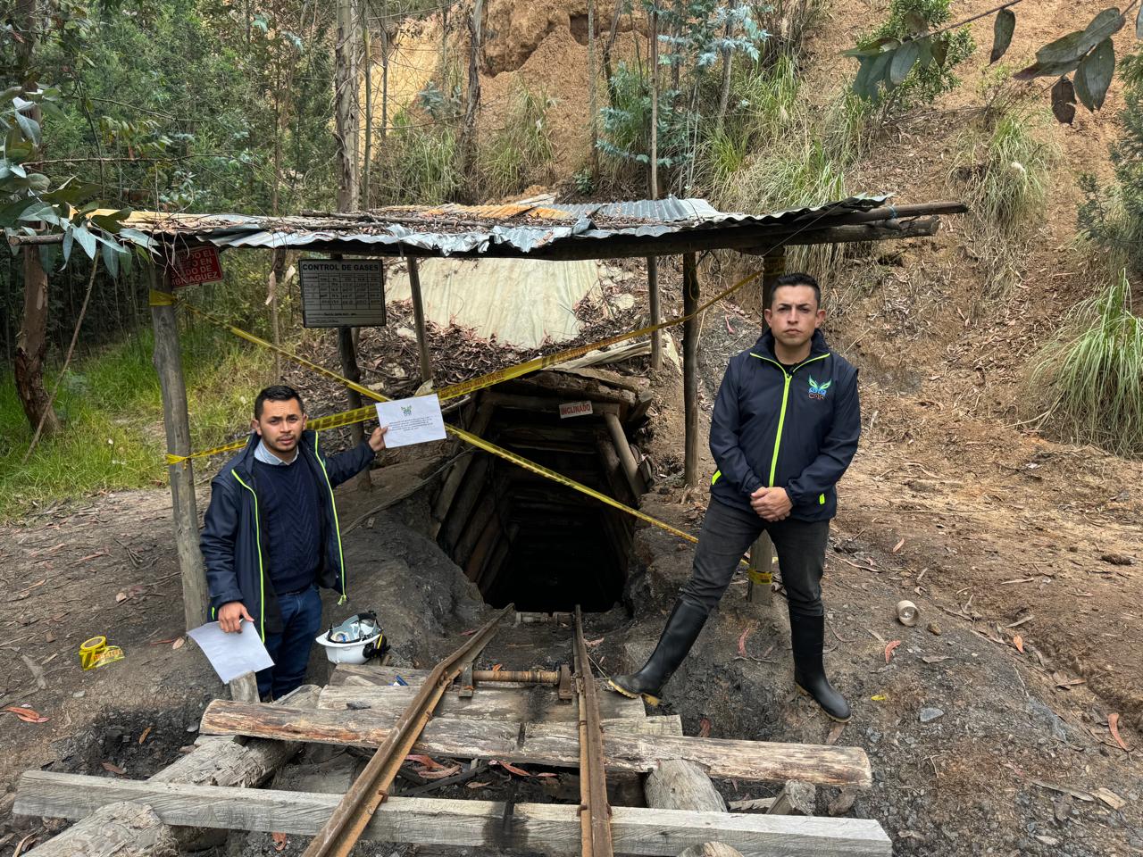 Explotación minera en Guatavita y Villapinzón