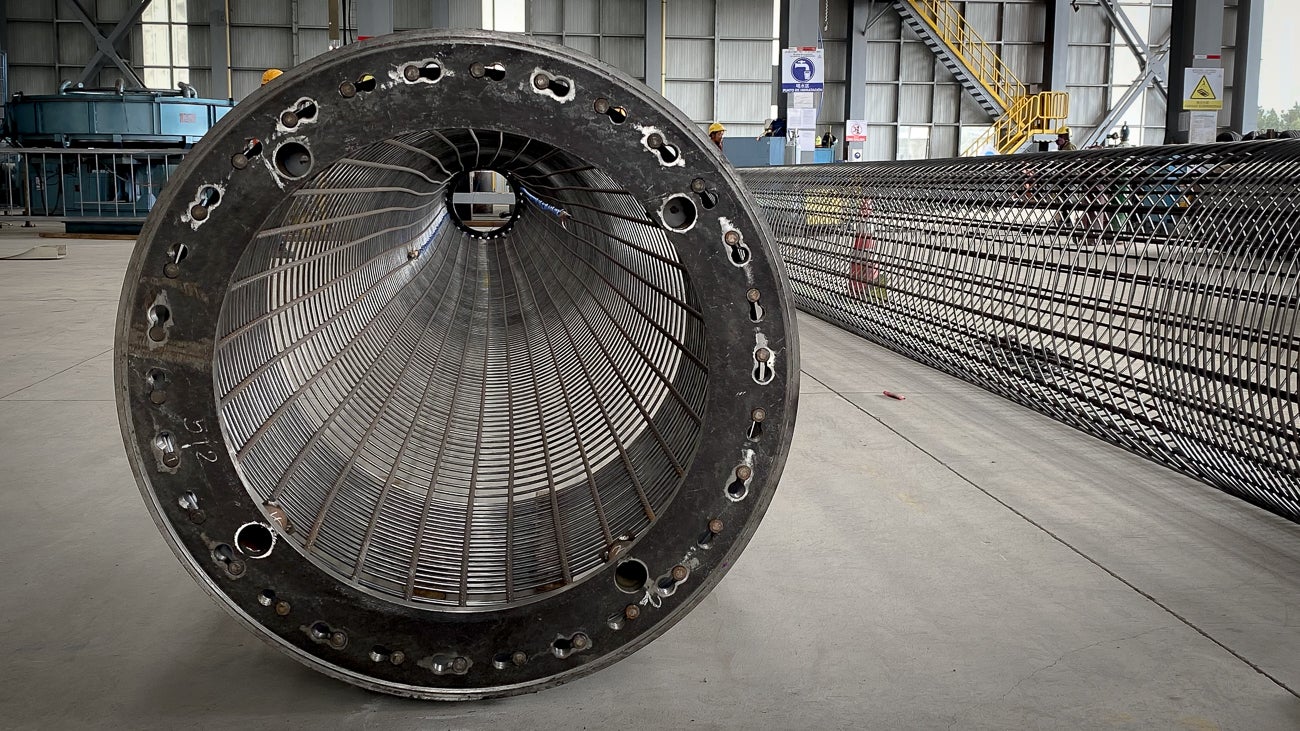 Patio taller primera linea del Metro de Bogotá