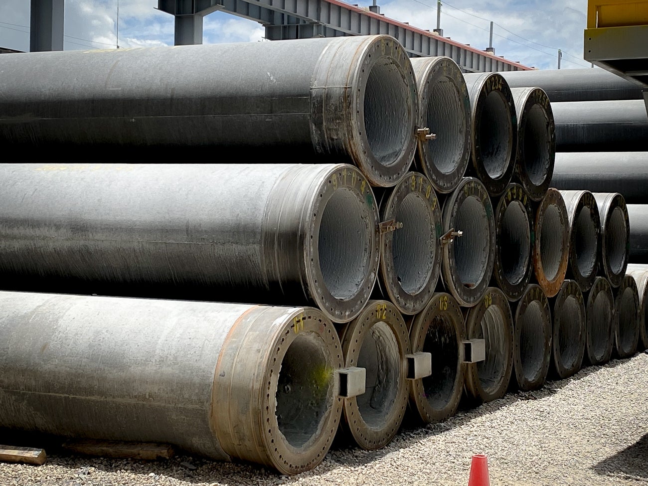 Patio taller primera línea del Metro de Bogotá