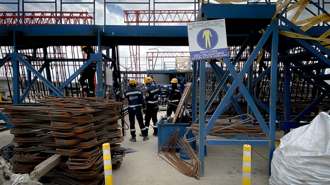 Construcción de la Primera Línea del Metro de Bogotá