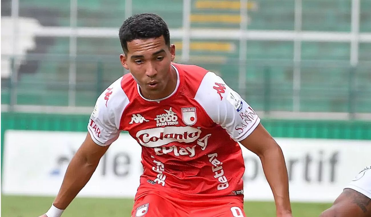 Juan Sebastián Pedroza, jugador de Santa Fe
