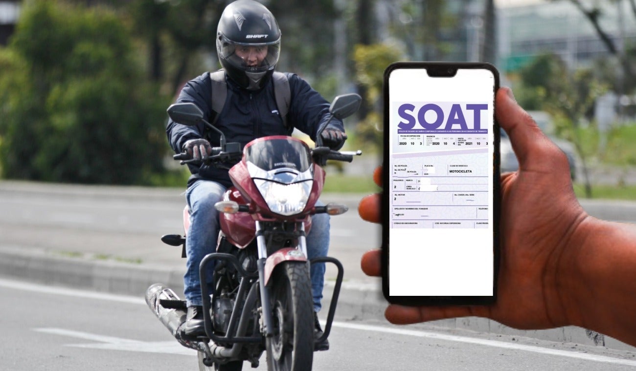 Precio del SOAT para motos tendría drástico cambio