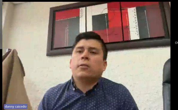 Danny René Caicedo concejal del municipio de Soacha