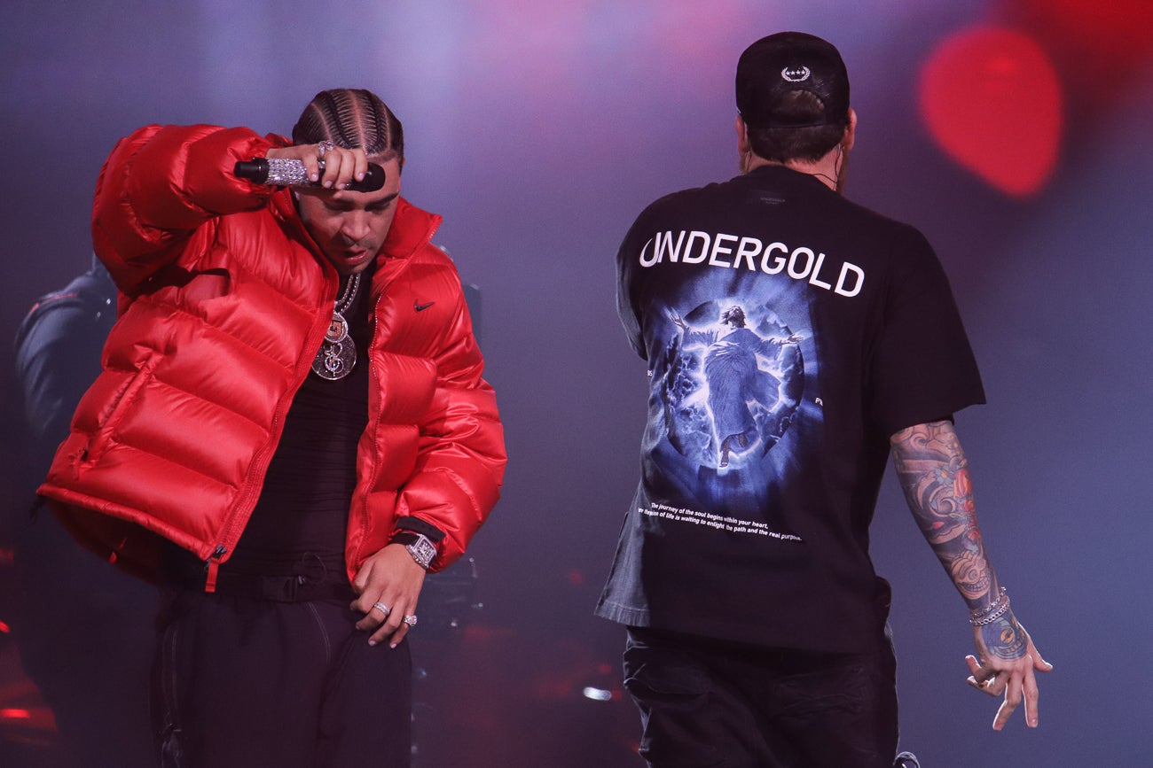 Ryan Castro en concierto en el Movistar Arena