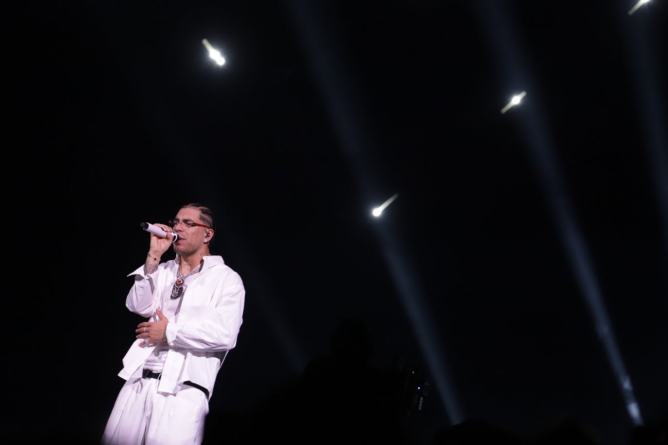 Ryan Castro en concierto en el Movistar Arena