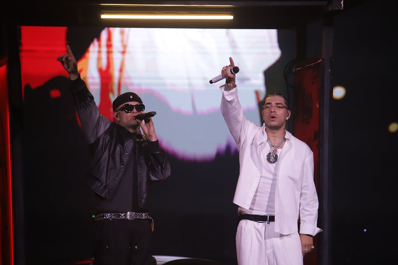 Ryan Castro en concierto en el Movistar Arena