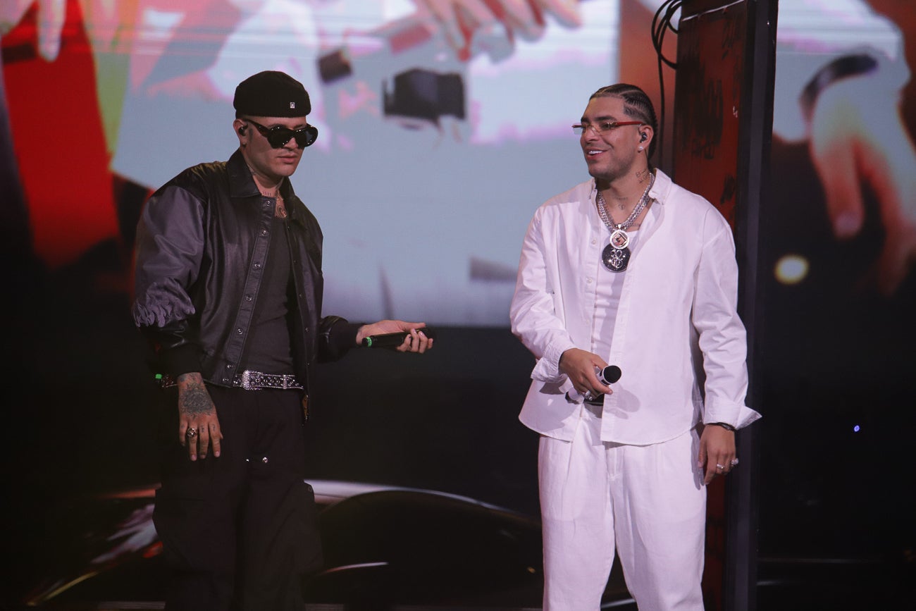 Ryan Castro en concierto en el Movistar Arena