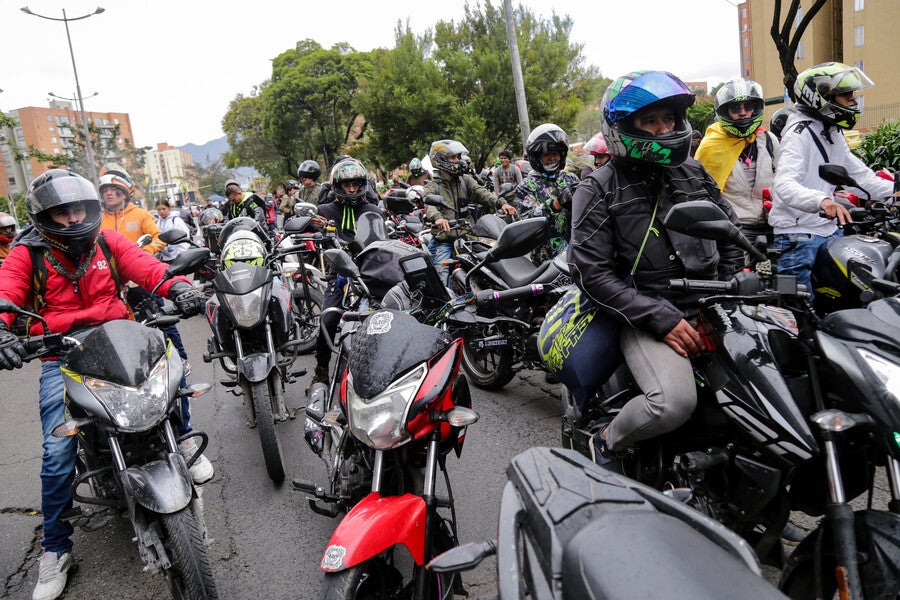 Motos en Bogotá
