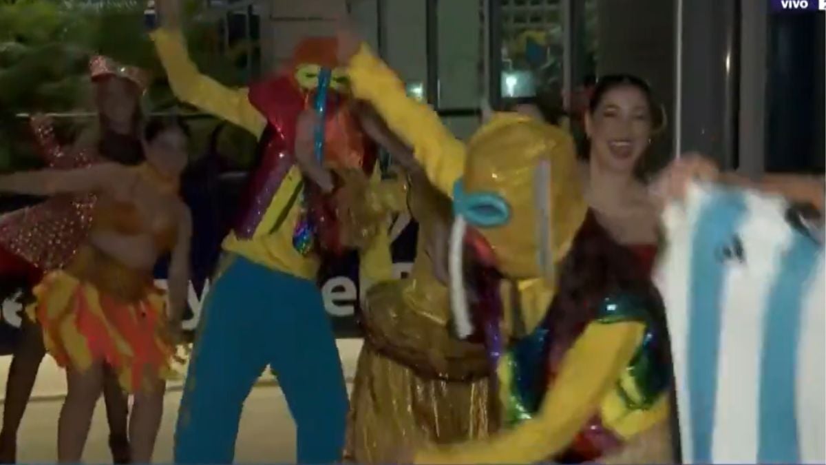 Recibimiento a Selección Argentina