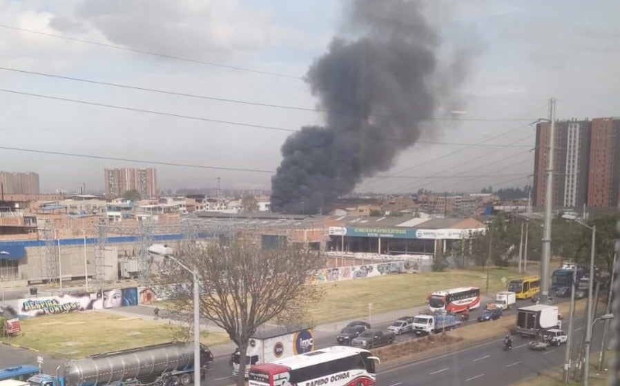 Incendio en la carrera 80 l Bogotá l Sep 2024