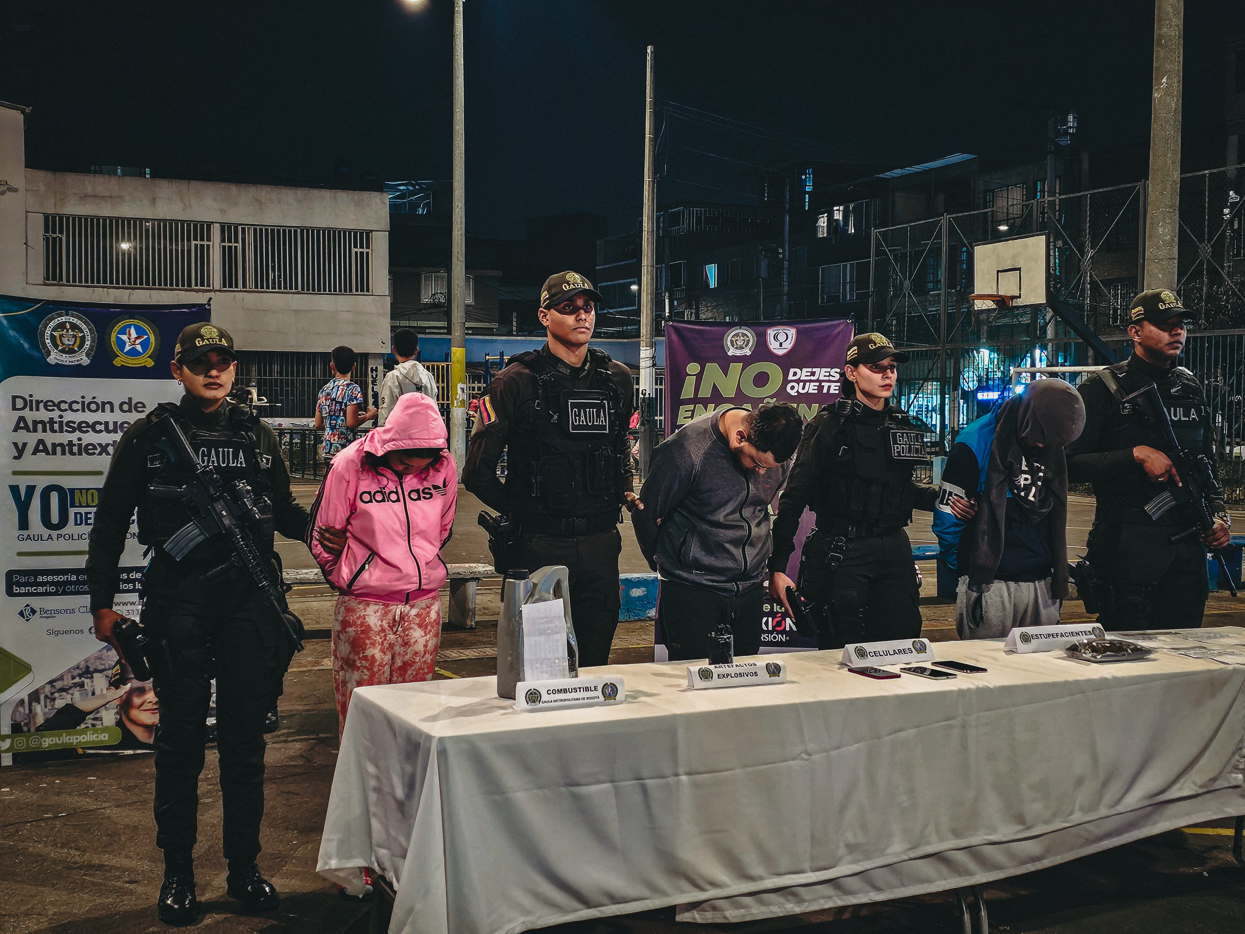 Los detenidos son investigados por extorsión