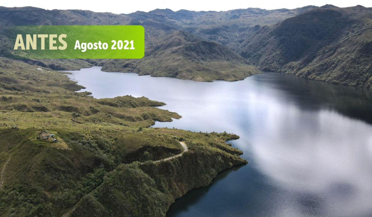 Embalse de Chuza Agosto 2021