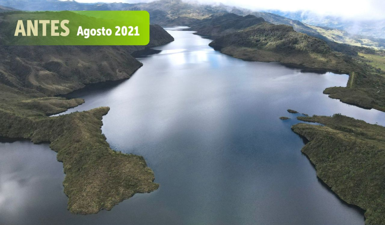 Embalse de Chuza Agosto 2021