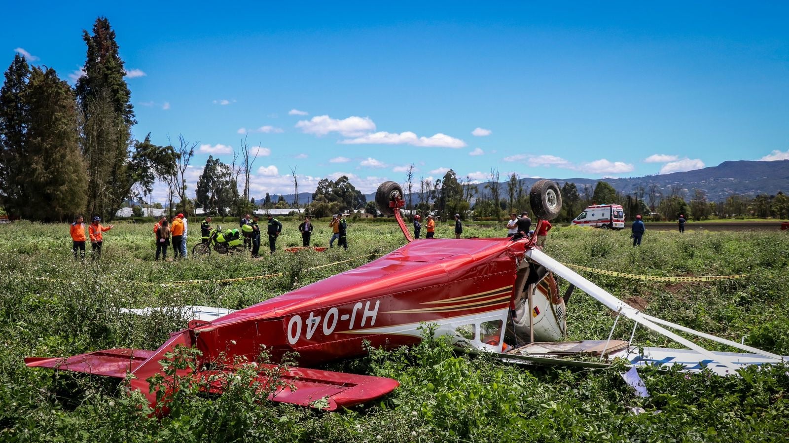 Accidente avioneta en Chía | Cundinamarca | Octubre 2024