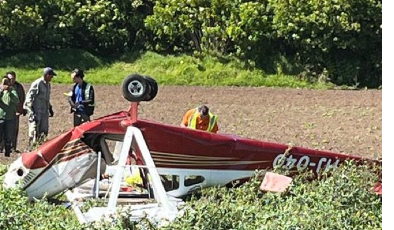 Avioneta se cayo en Chía