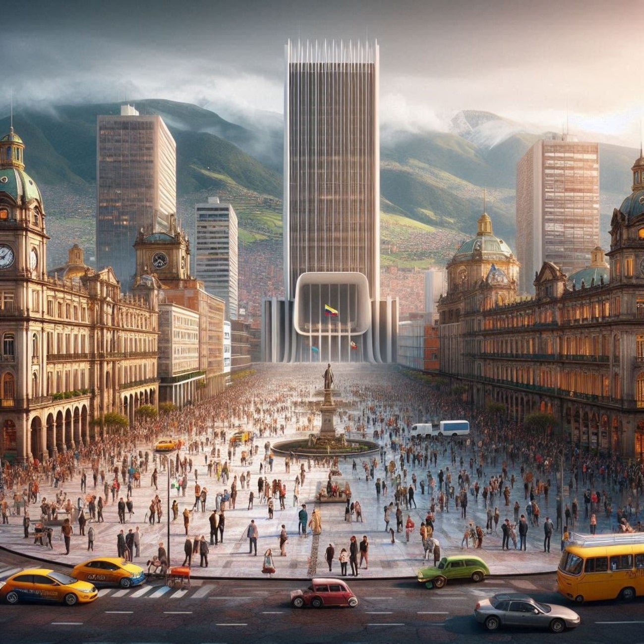 Bogotá en 50 años, según la IA