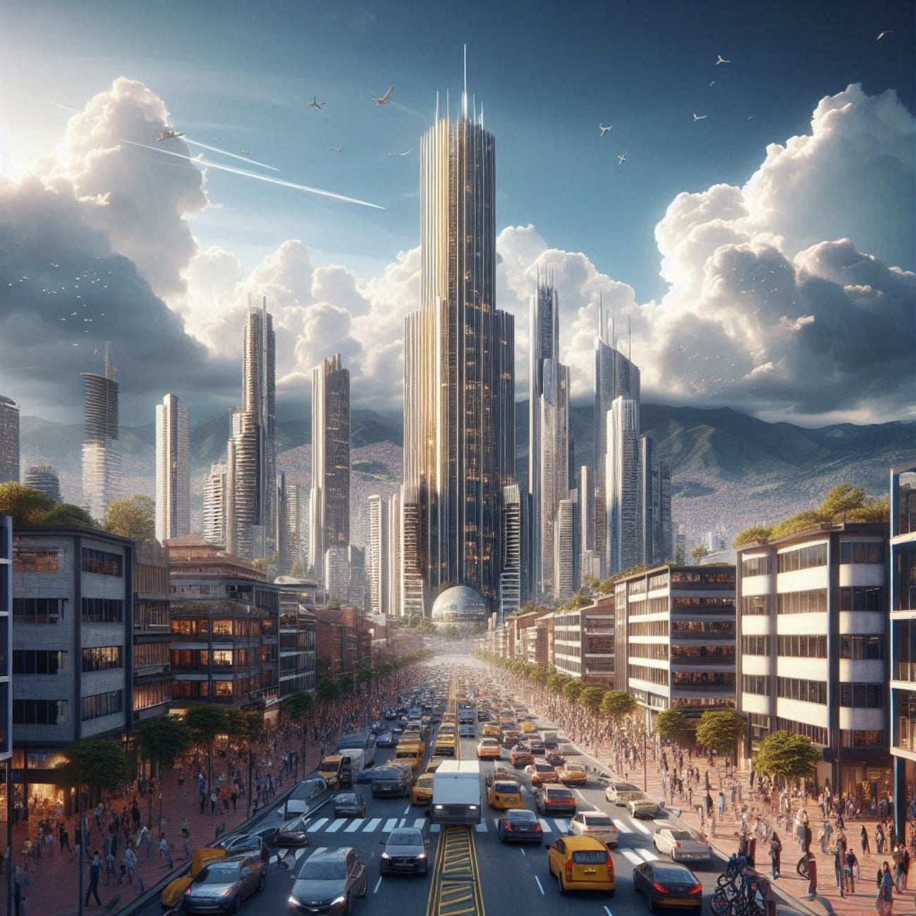 Bogotá en 50 años, según la IA