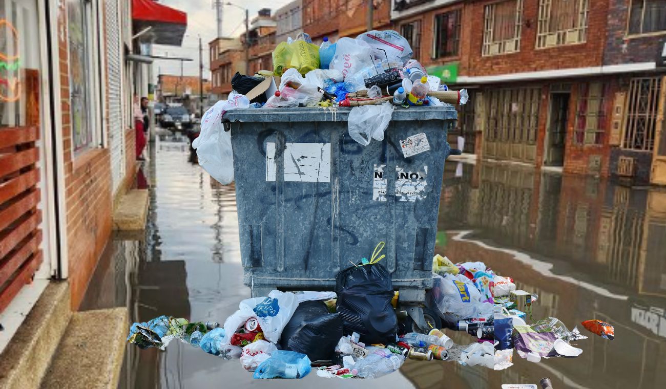 Inundaciones por basuras