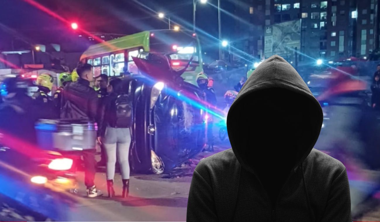 Responsable de grave accidente en Bogotá