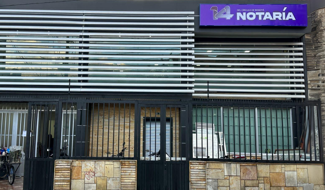 Notaría 14 fue robada por falsos mensajeros
