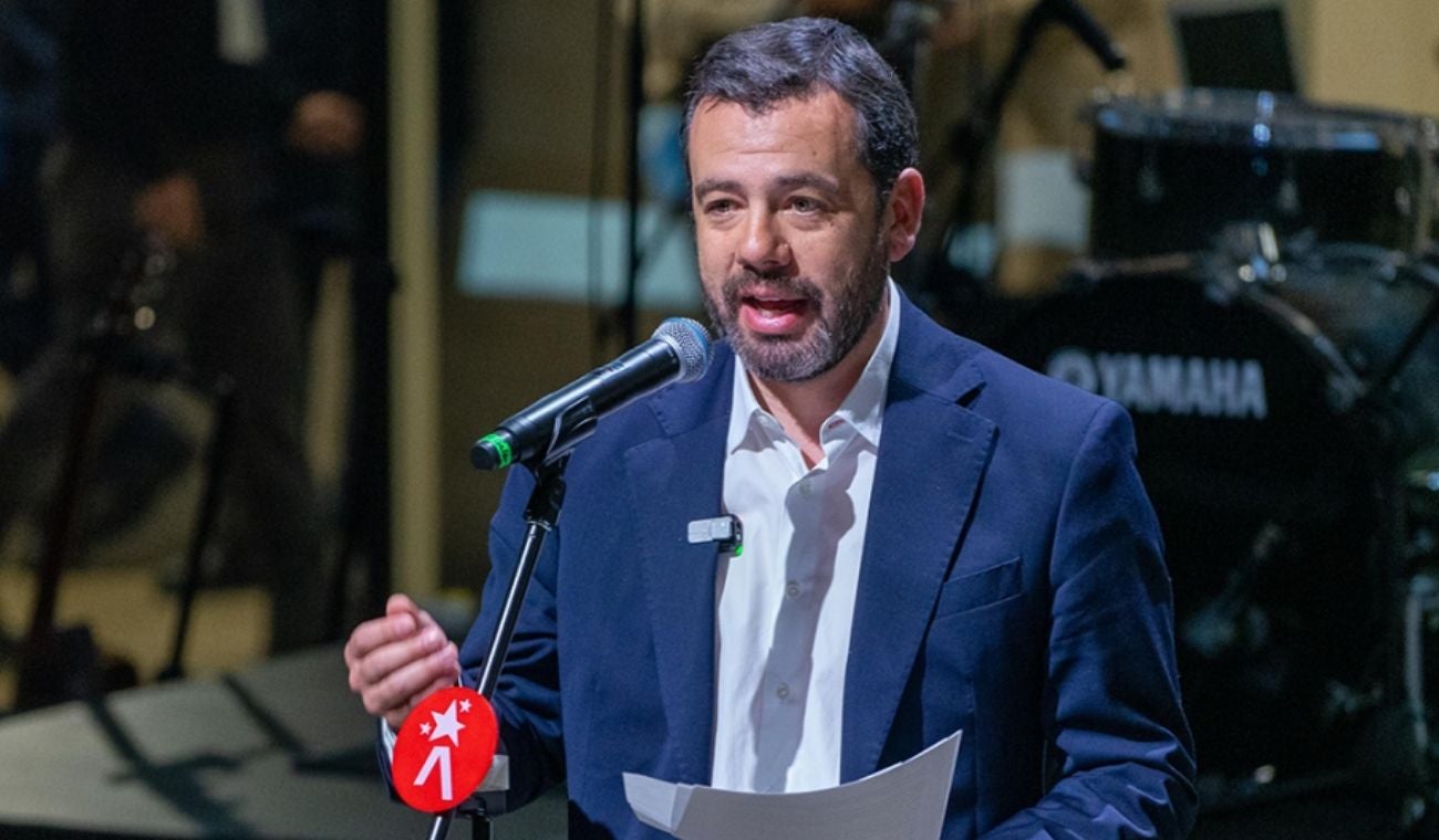 Carlos Galán inaugura mega parque