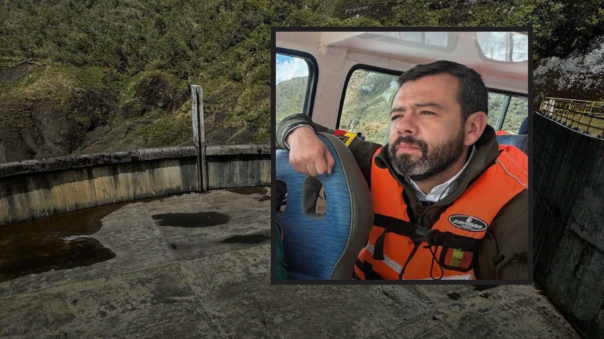 La visita de Carlos Fernando Galán al embalse de Chuza