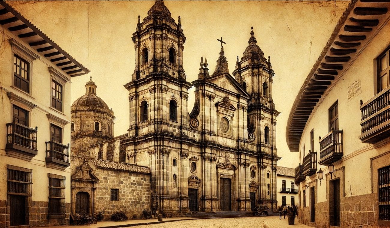 Iglesia antigua de Bogotá