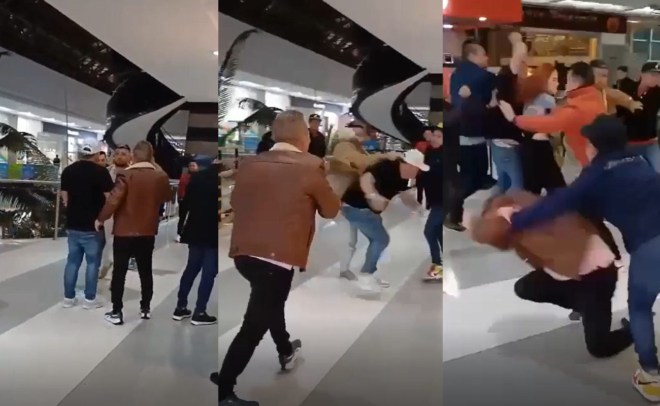 Riña entre Ciro Quinonez y Giovanny Ayala