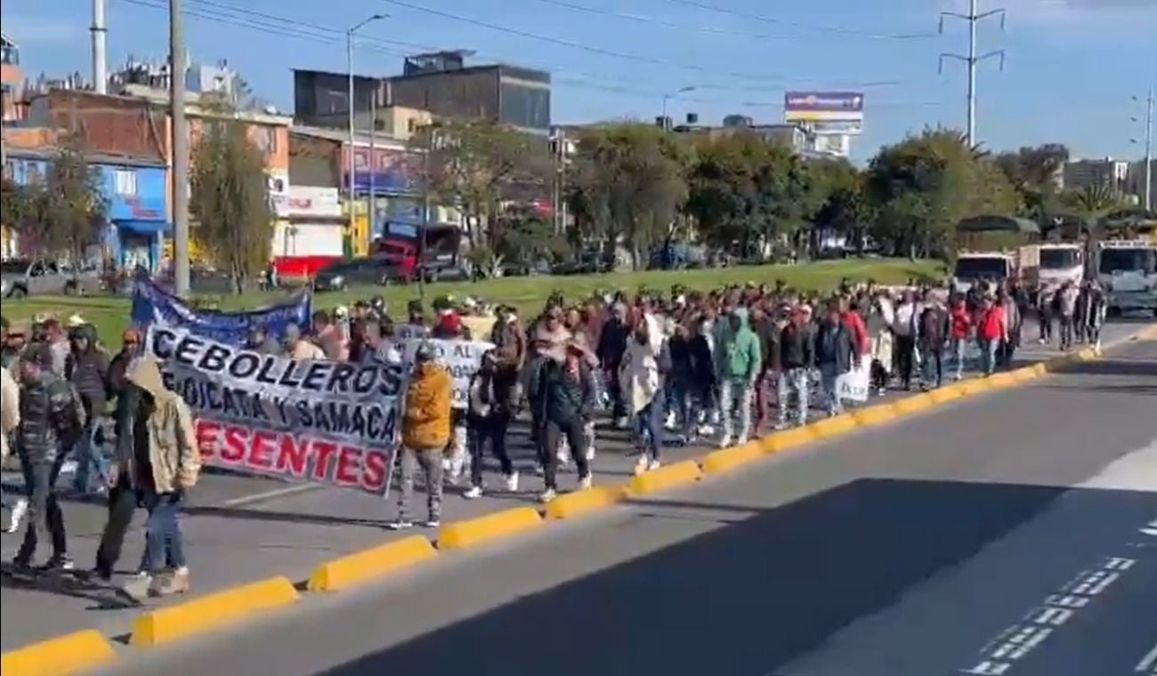 Protestas en la Autopista norte