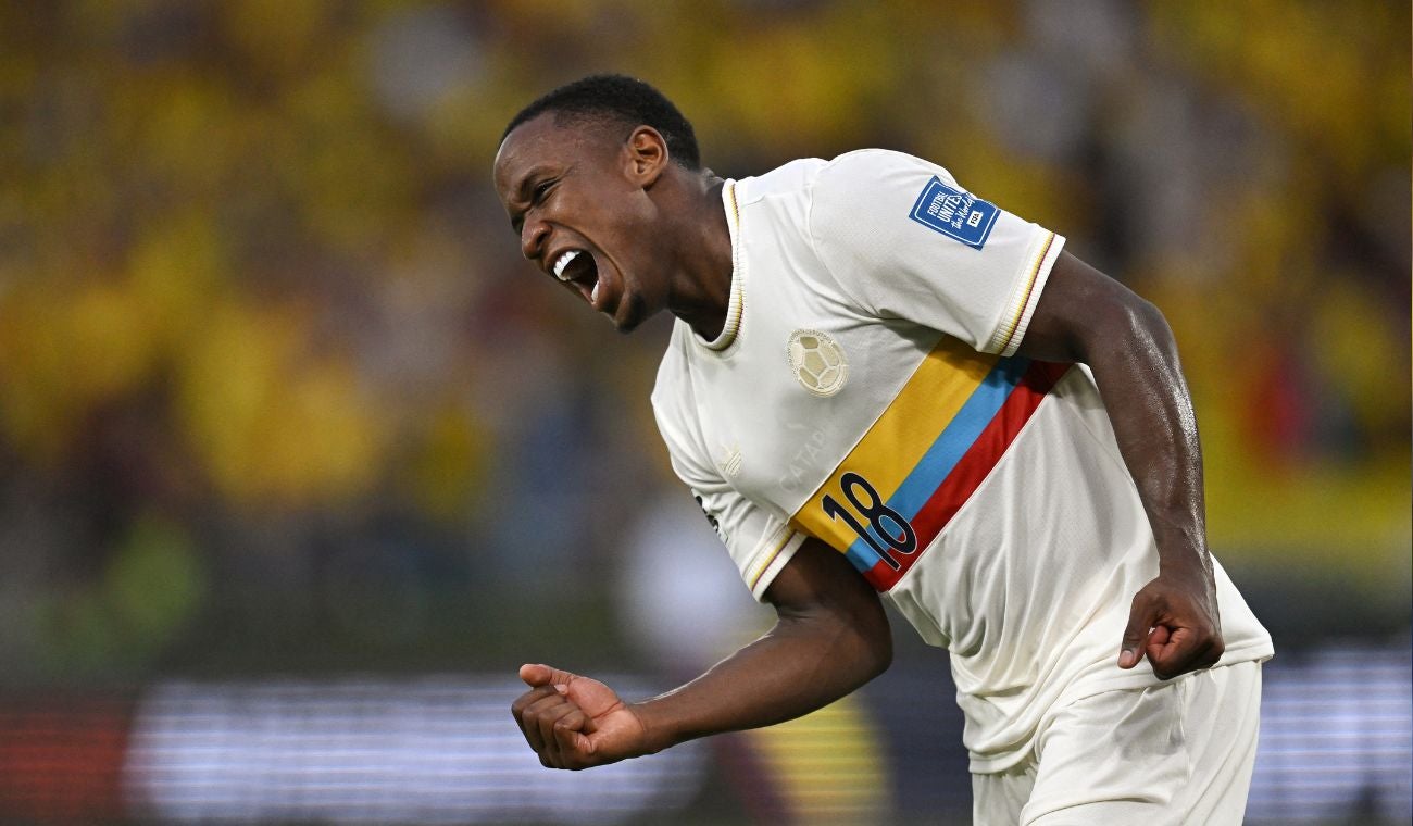 Sinisterra, autor del cuarto gol