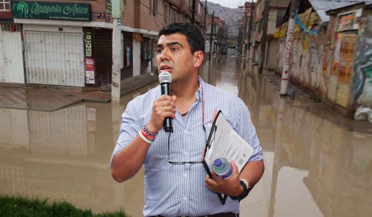 Soacha bajo el agua y el alcalde derrochando plata: vecinos furiosos