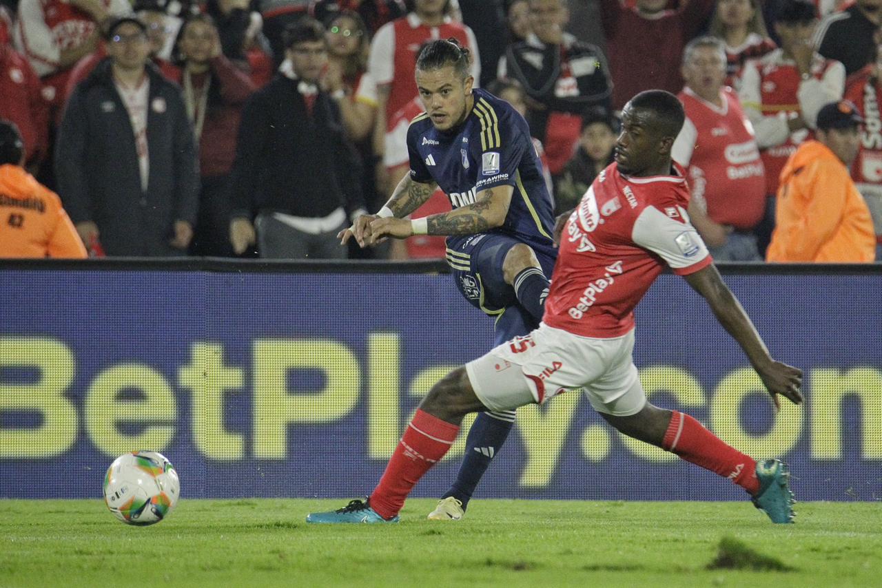 Santa Fe vs Millonarios, cuadrangulares Liga Betplay 2024-2