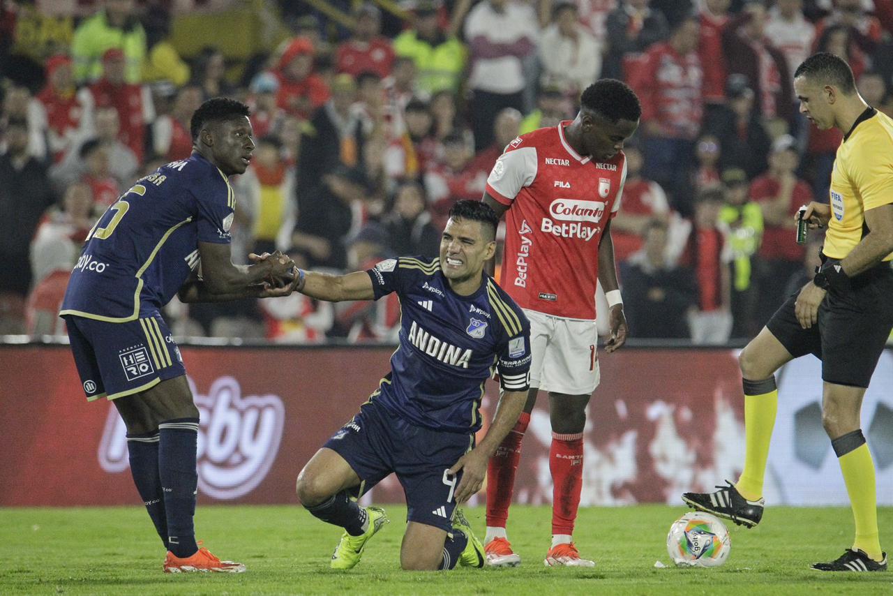 Santa Fe vs Millonarios, cuadrangulares Liga Betplay 2024-2