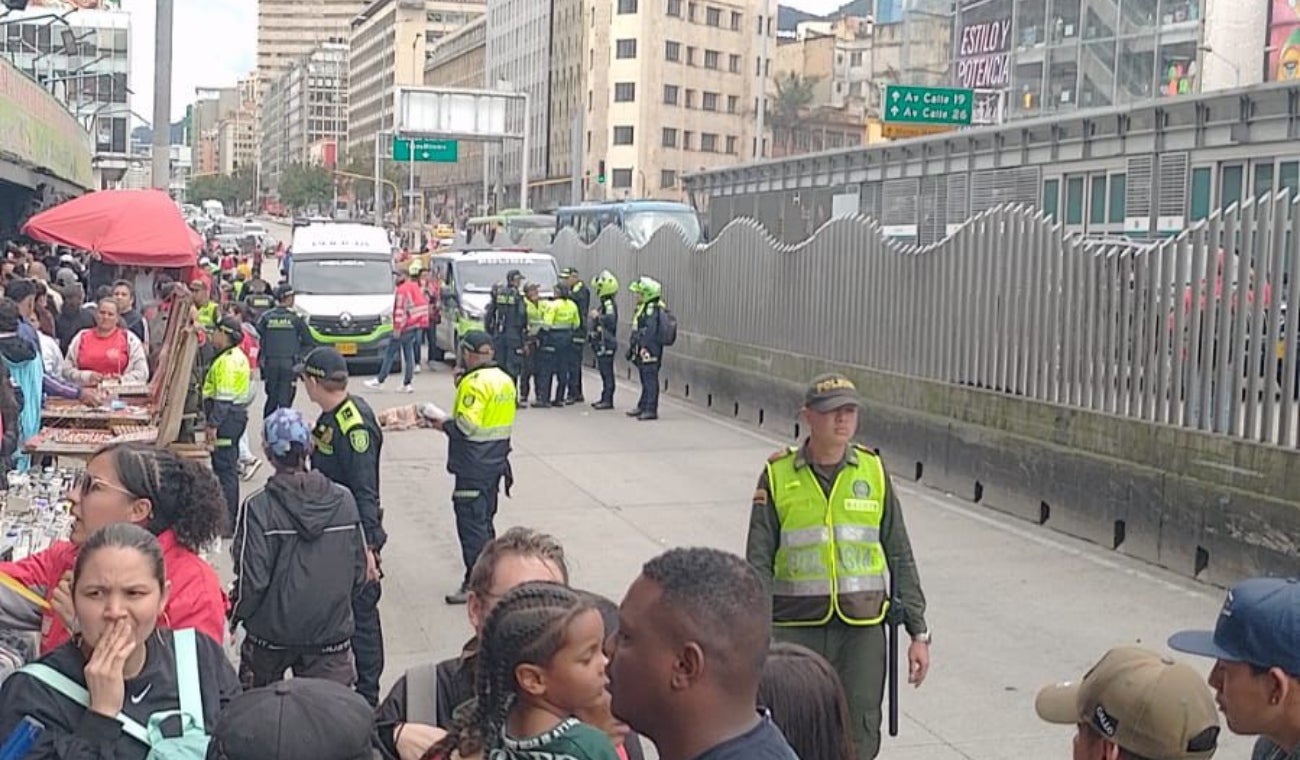 Balacera en Bogotá