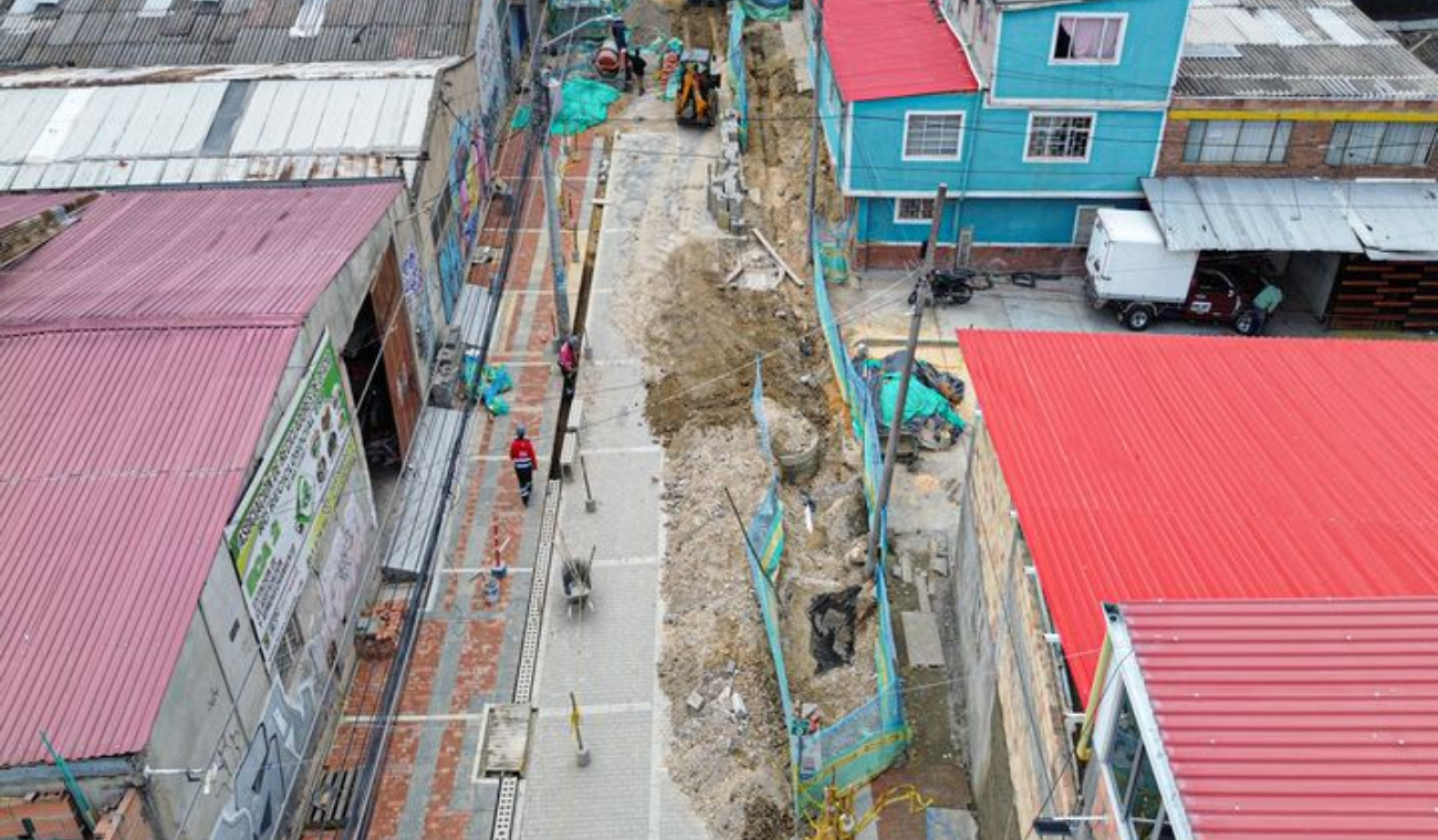 Obras del IDU - Calle 54 Sur - Bosa